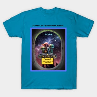 Aliens stranded in Outer Space T-Shirt